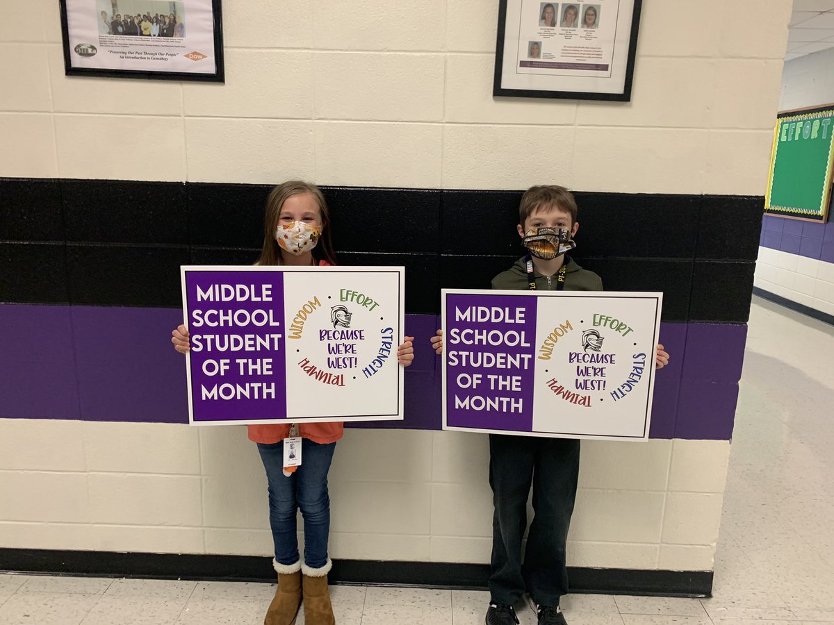 TheeRealDrJones's tweet photo. Middle School Academic and Character Students of the month! @msa_w https://t.co/kiIAjsXN15