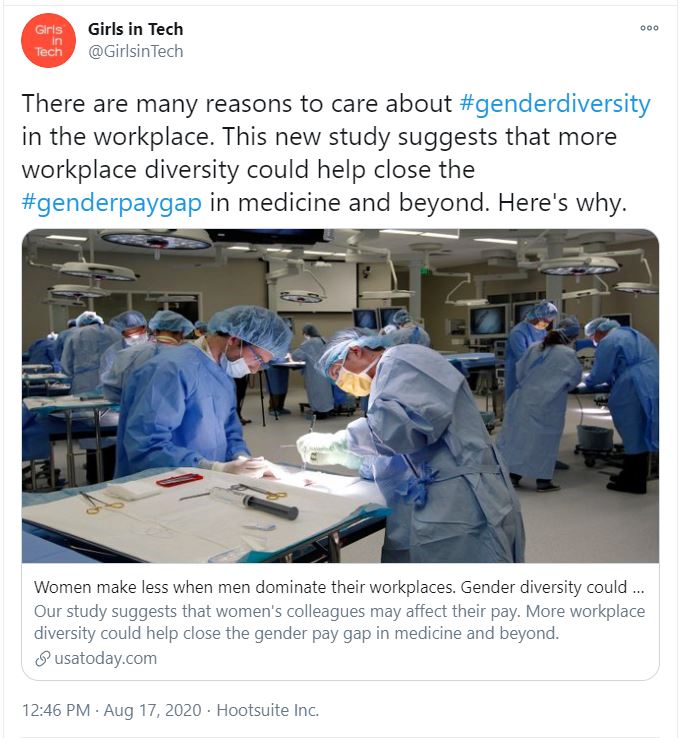 "Are you saying that males tend to go into specialties that pay more, and females tend to go into specialties that pay less? Two questions: 1) isn’t that a choice? 2) Isn’t this argument applicable to all areas of medicine regardless of gender?"
