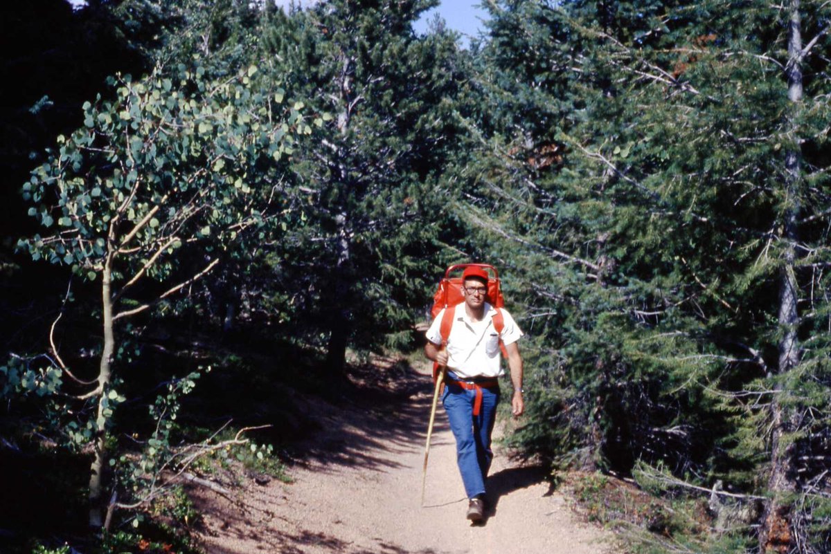 I lived in Colorado Springs, during the time I was logistics manager for RCA Service Company. A lot of my spare time was spent skiing, backpacking and photographing the area. Here is one of my backpacking trips into the Pike’s Peak area in 1973. 

#WritingCommunity #Destiny