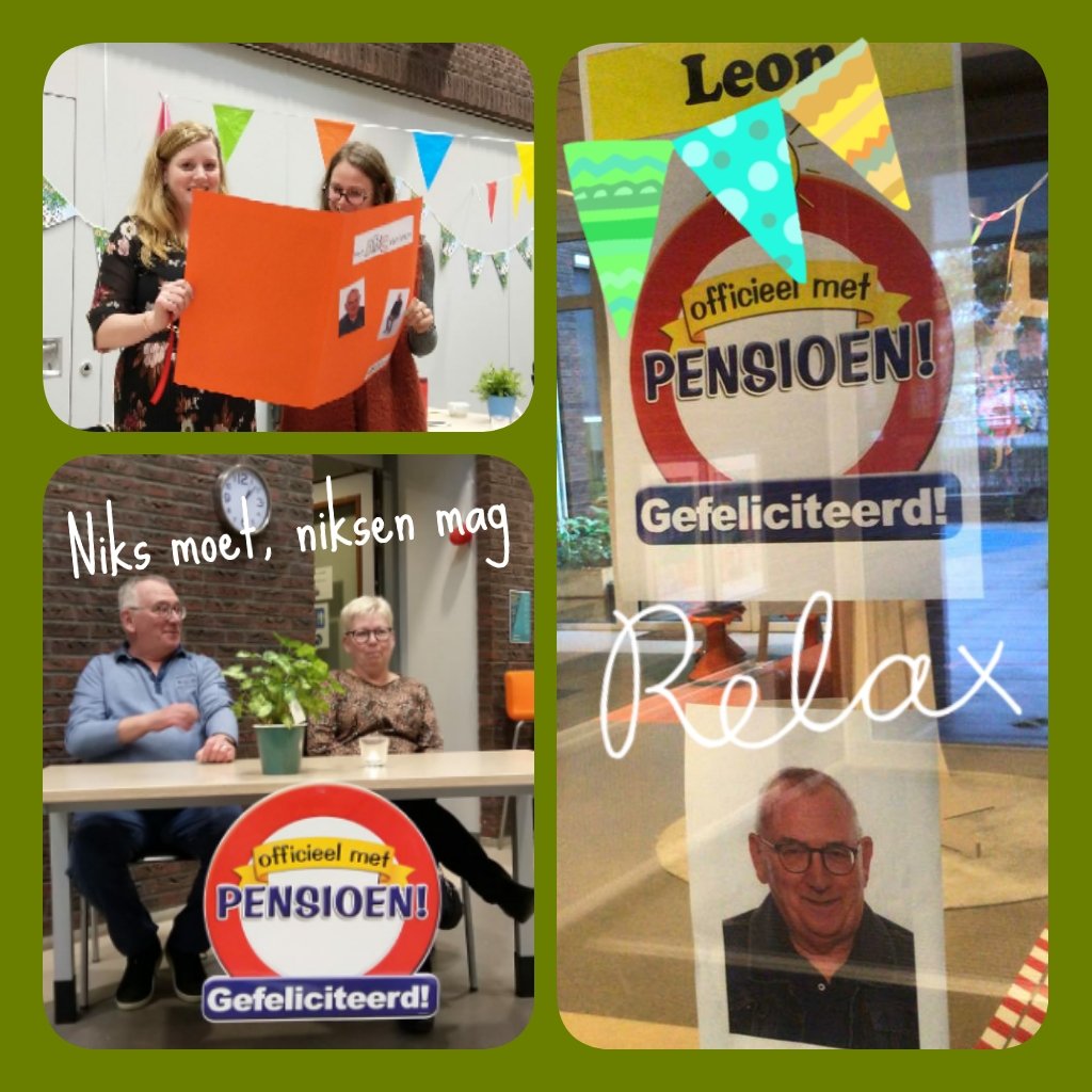 Vandaag ging meester Leon met pensioen! Dag onderwijskanjer, we gaan je missen @SAAMscholen