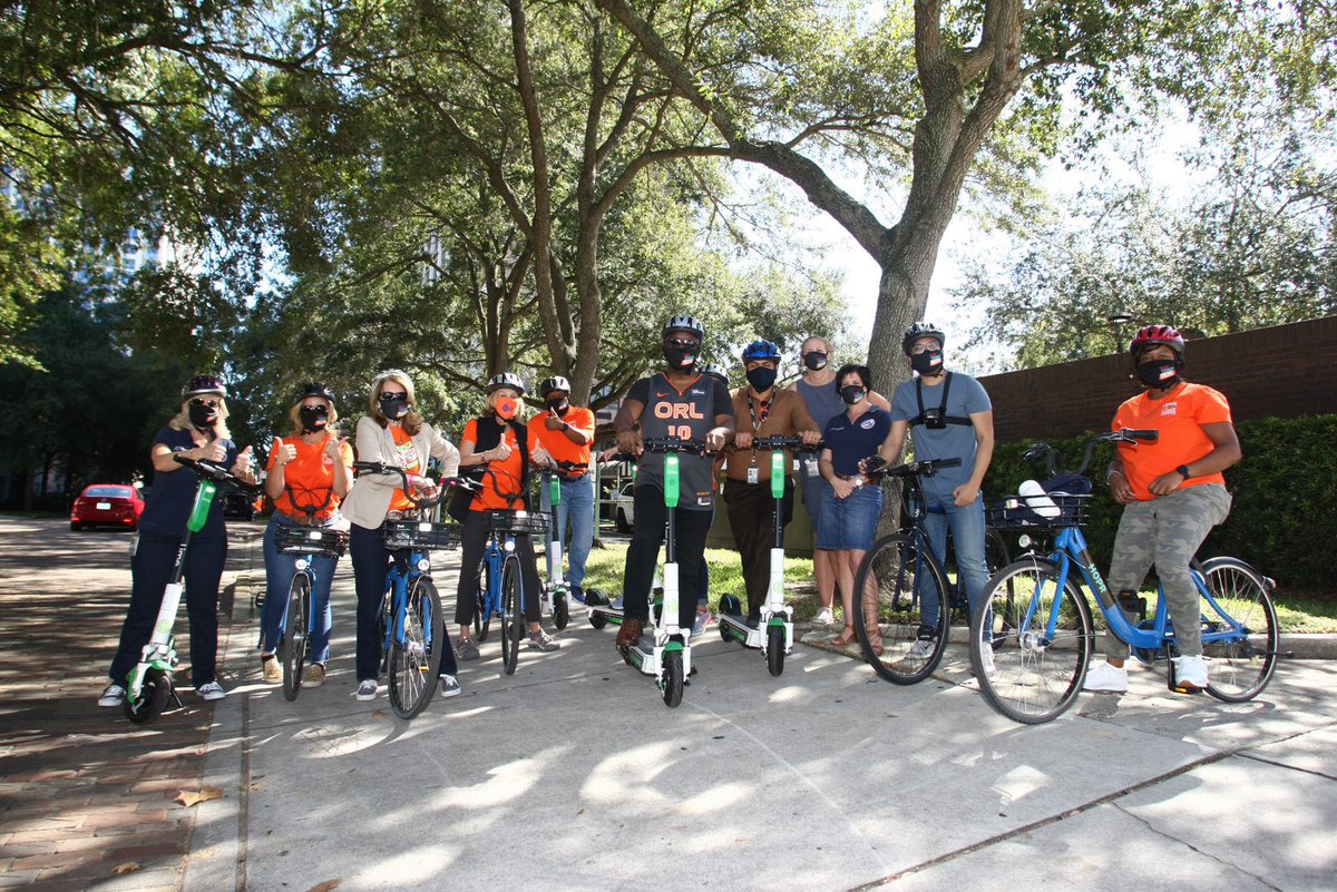 OCFLMayor's tweet photo. Kicking off @MyFDOTβs #MobilityWeekFL #MobilityWeekCFL https://t.co/1aiFBGcBDP