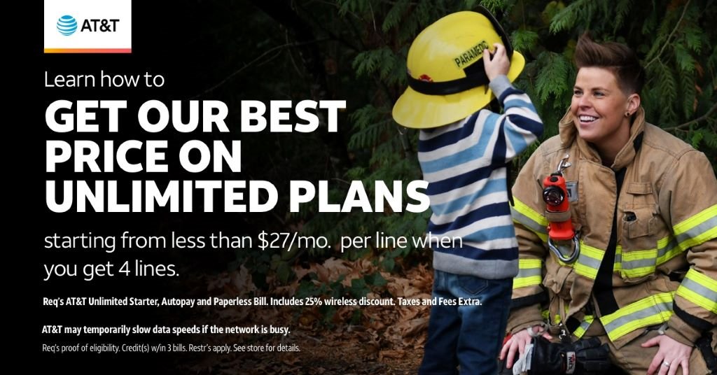ATTSBattlefield's tweet image. America’s best deserve our best. First Responder families, we're proud to offer exclusive savings to show our appreciation for all you do. Visit our AT&amp;amp;T Store at 729 S Battlefield Blvd to learn more, or schedule an appointment at bit.ly/ATTVIP. #ATT #FirstResponder