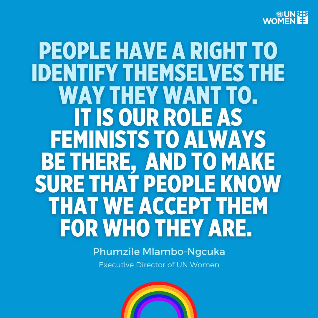 iwconnection's tweet photo. Very true! 
#feminists #identity #unwomen @phumzileunwomen https://t.co/A2Cg46Di8o