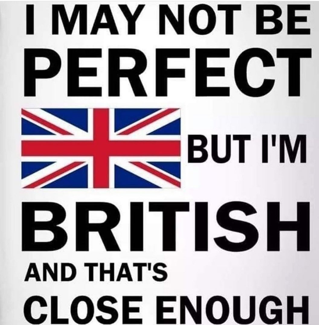 And proud of it 🇬🇧
