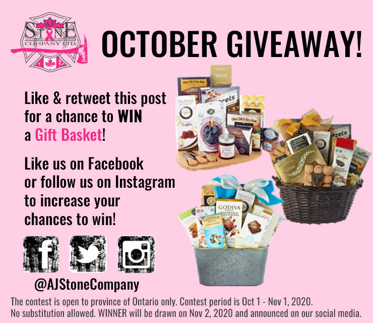 AJStoneCompany's tweet image. Baskets are ready for the 3 winners of our October giveaway but there is still a chance to enter!