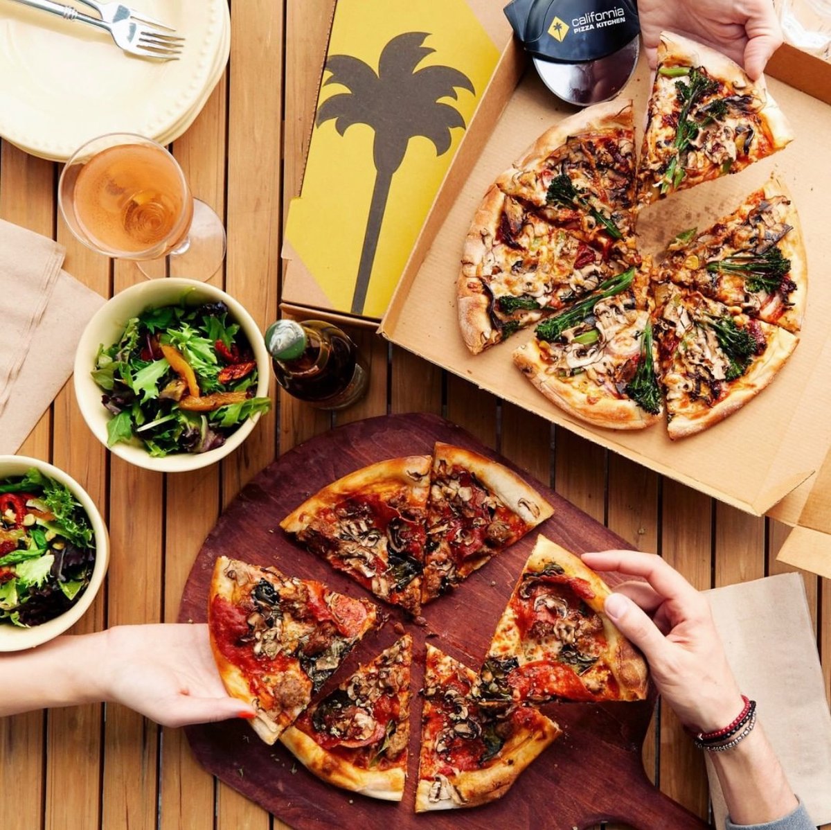 #cpk for lunch or dinner is always a good idea!🍕 #hollywoodandhighland #californiapizzakitchen