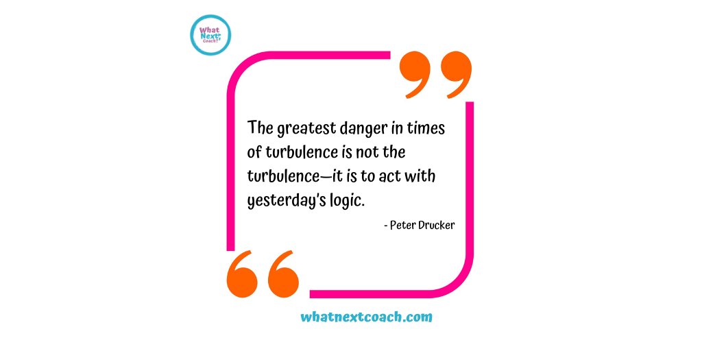whatnext_coach's tweet photo. Are you still trying to solve today’s problems with yesterday’s logic? https://t.co/Wwm2fCBOpU