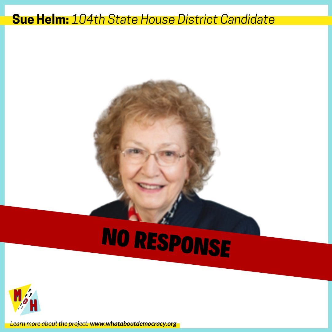 EndPACorruption's tweet photo. We asked candidates in #HD104 what problems they see with democracy in PA and what solutions they propose to fix them once elected. Here's how @PattySmithForPA responded. Opponent @RepSueHelm didn't respond. Compare the candidates' #Democracy Reform for yourself: https://t.co/LF0dx29xyh