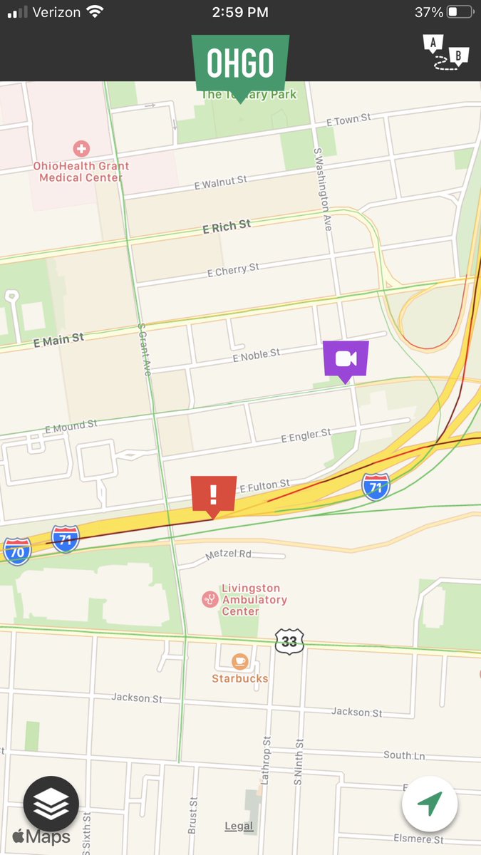 Powell, OH Road Conditions with Driving and Traffic Flow