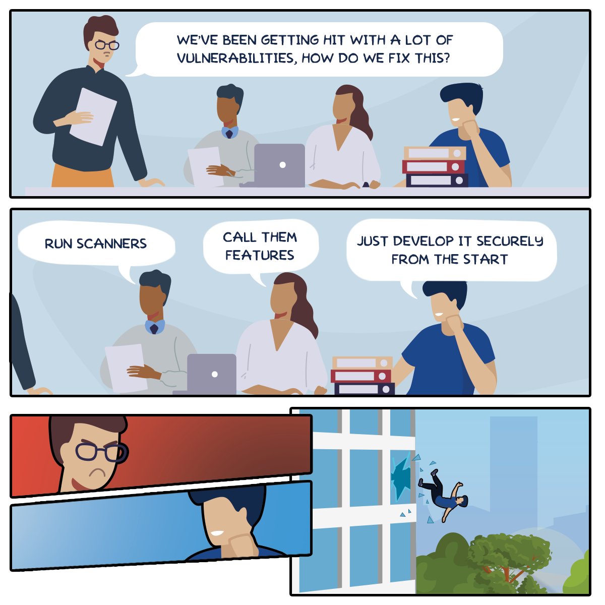 securitycompass's tweet photo. Spend less time fixing code. Develop securely from the start.  🤯    https://t.co/p8SJVx9yN3. 
 #GoFastStaySafe  #SoftwareDeveloper
#codinglife https://t.co/y24Ks3GWbw