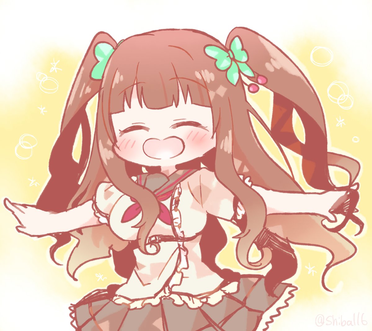 「✨✨ちえりちゃんはいつ見てもかわいいなぁ!?✨✨

#ちぇり絵 」|しばうおおぉおお🌌のイラスト