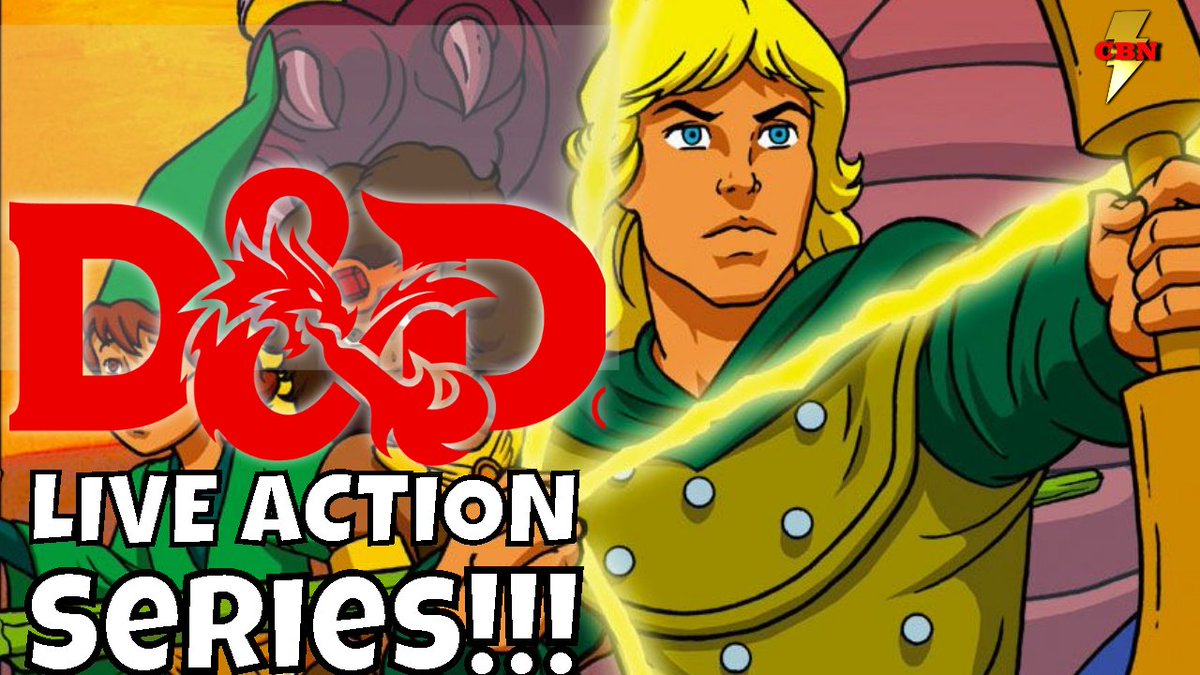 CBNostalgia's tweet image. Little outside our wheelhouse, but still great. We knew #DungeonsandDragons was getting a movie, but now Hasbro CEO says a streaming series is in the works!!

⚔️WATCH - youtu.be/g16XdZ-Oxk8