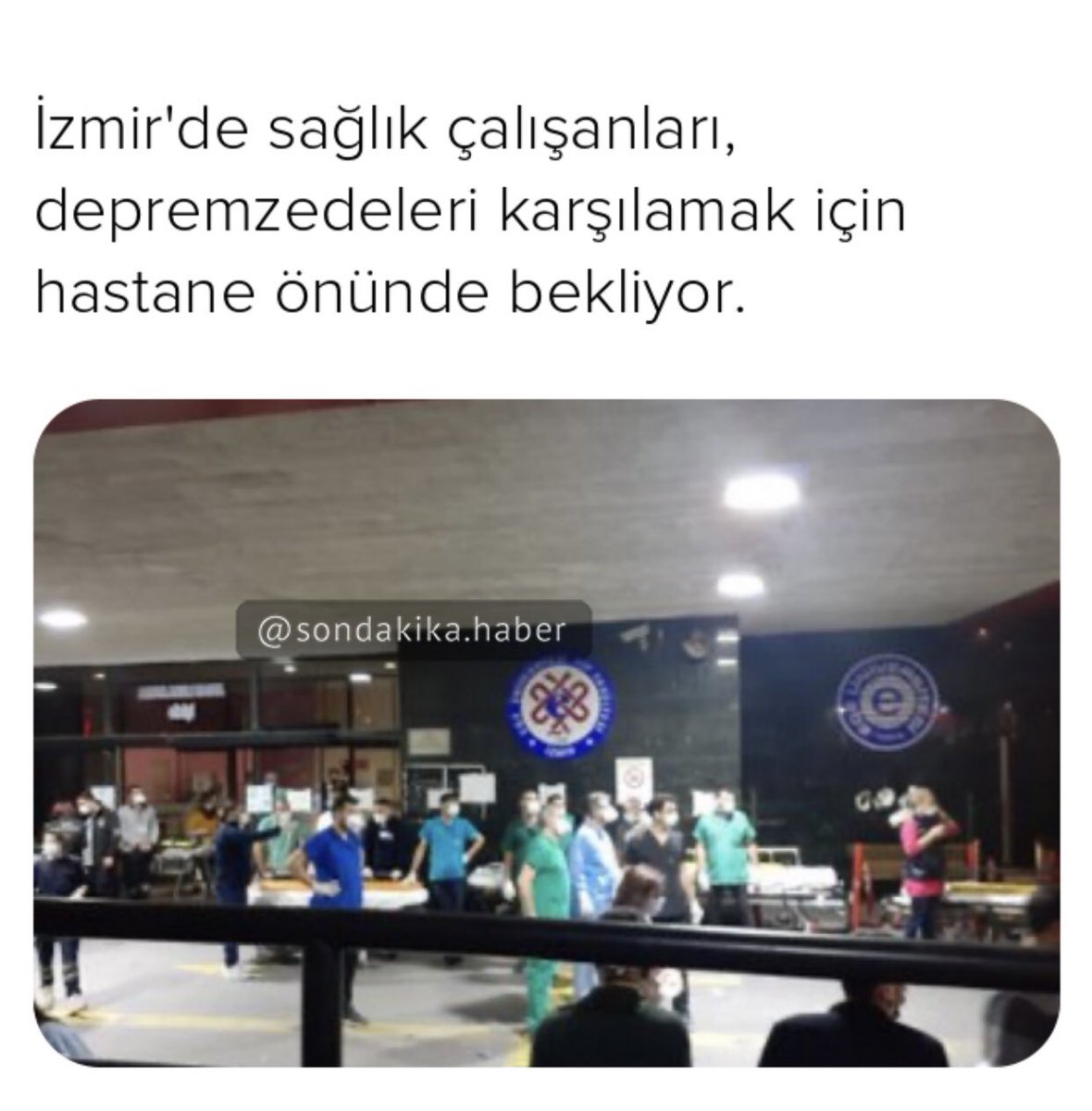 Allah yar, yardımcınız olsun Sağlık Savaşçıları 🙏
