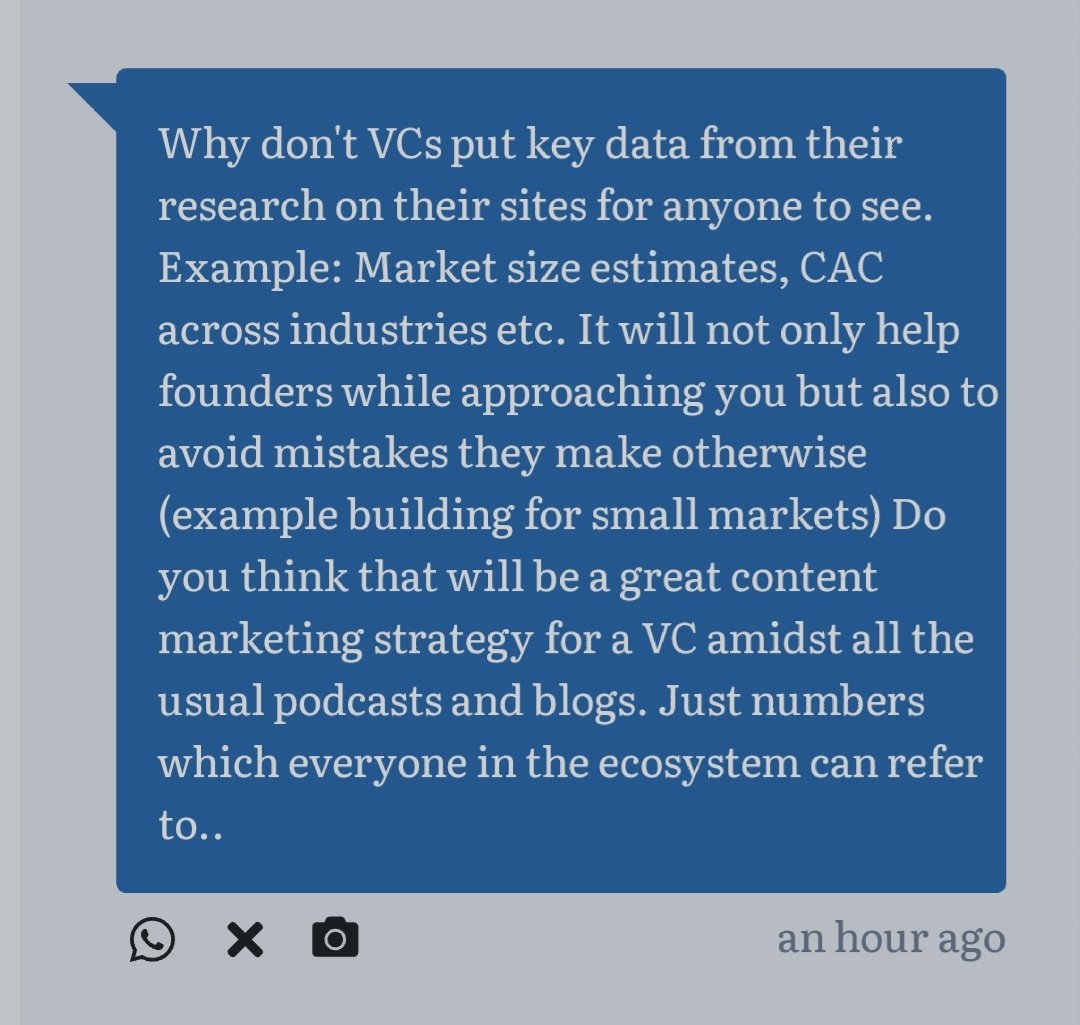 Because the answer to everything in VC is "it depends". How large your market is, and how expensive it will be to acquire customers, depends far more on what you're building than on the domain you're in. You can build a large company by serving a massive need in a niche market.