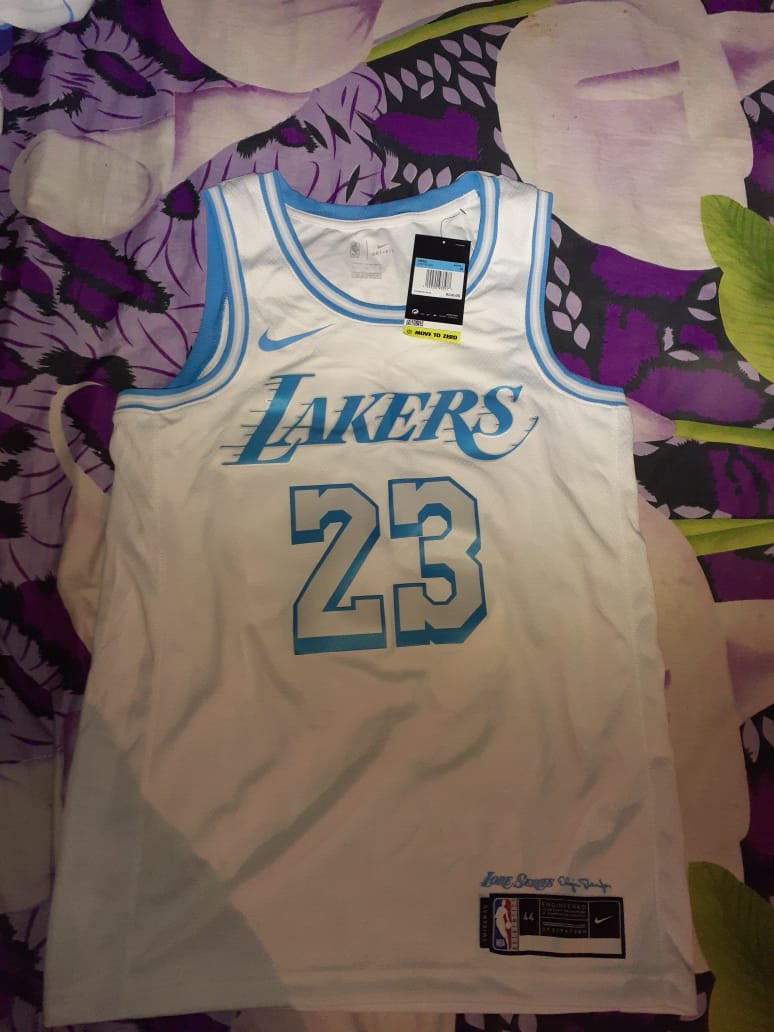 maillot lakers bleu