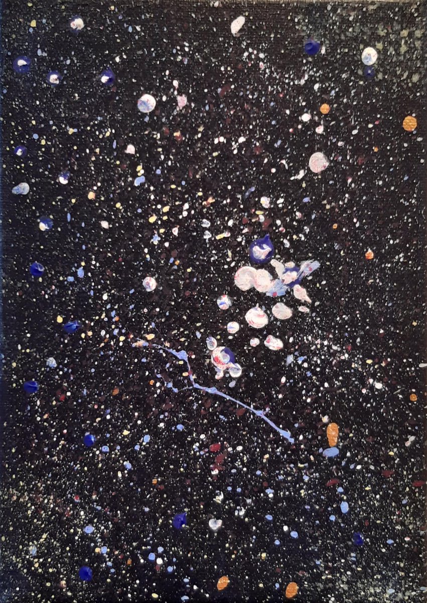 JohnGM_ARTIST's tweet photo. 'Space study 3', 2020, Acrylic on canvas, 21 x 15 cm
#art #artwork #painting #acrylicpainting #acryliconcanvas #acryliconcanvaspainting #space #spaceart #spaceartwork #stars #starsinspace #spacepainting #johngmartist #johngumleymasonartist #artist https://t.co/SQ08xw7LmV