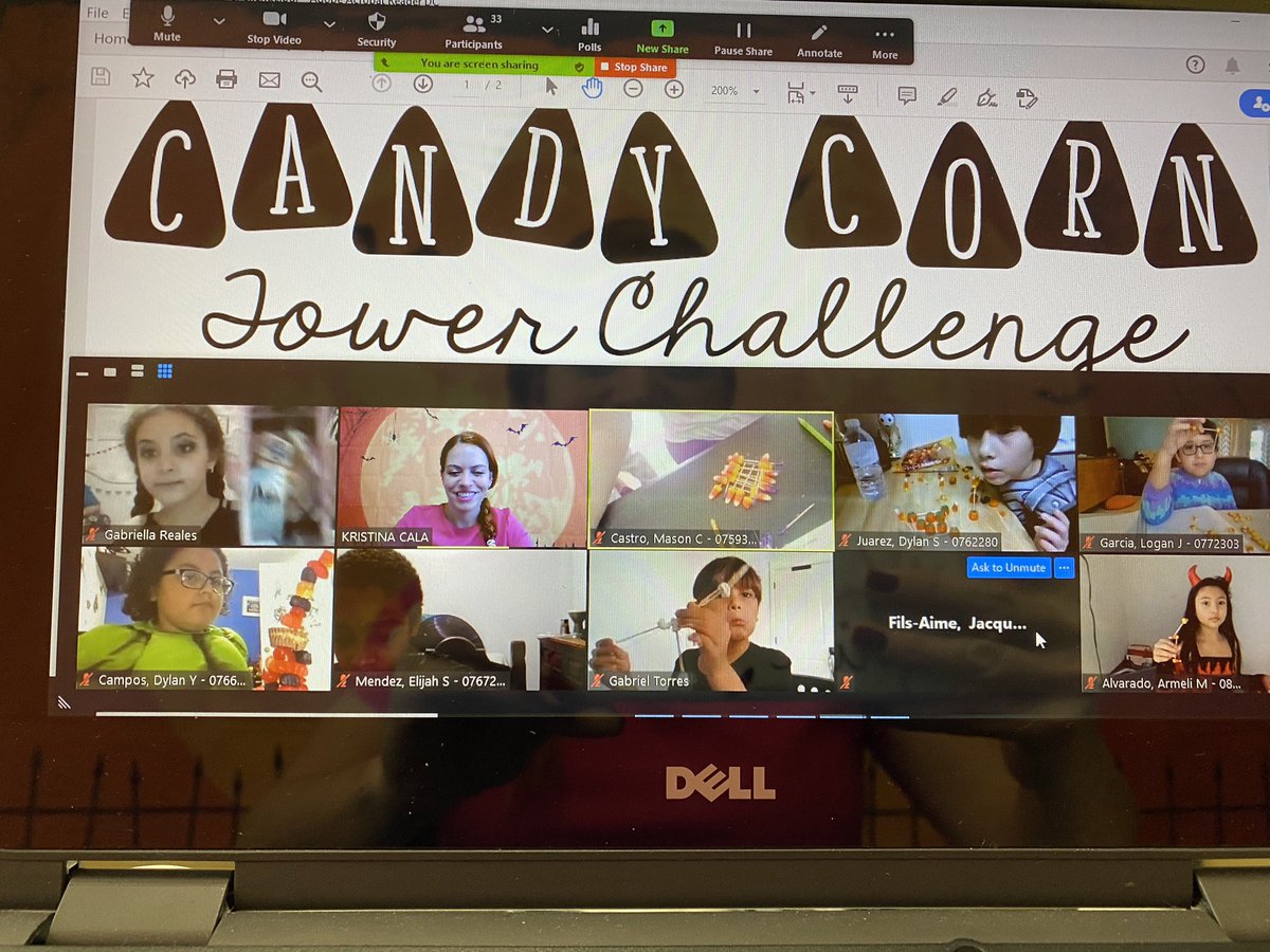 CalaKristina's tweet photo. What a day filled with SPOOK-tacular good fun 👻 My MSO students stayed engaged learning while having fun 🎃 From a SPOTLIGHT 💡parade, to Candy Corn STEM Tower Challenge...the excitement was there! @MiamiLakesK8 https://t.co/ExY6gjvQ74