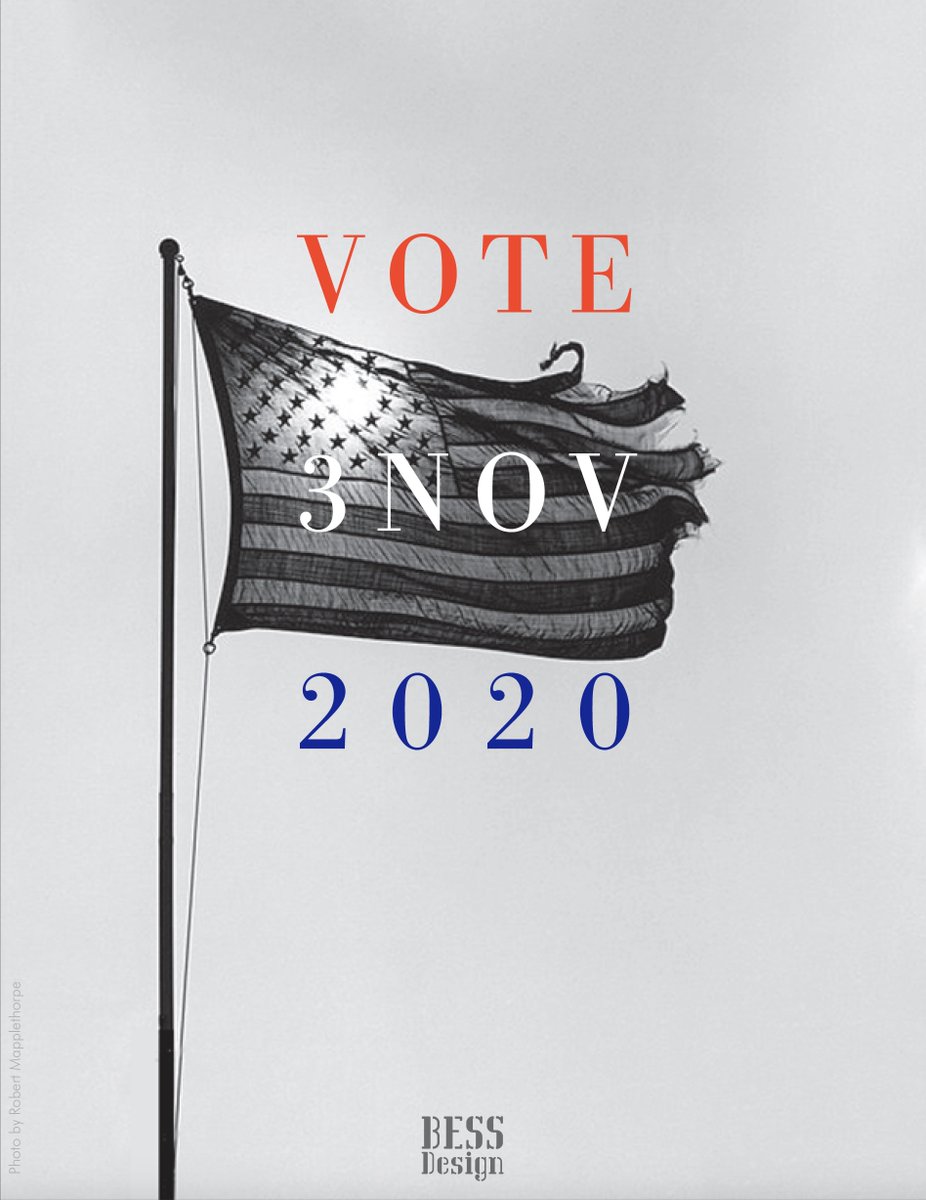 Did you vote? No time like the present. (Yes, I did.)
Graphic image by Ken Bess of Bess Design in San Francisco. #voteearly #vote2020 #democracy