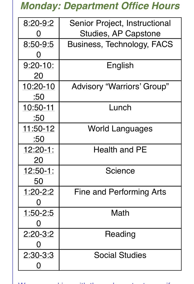 Wakefield HS PTSA tweet media