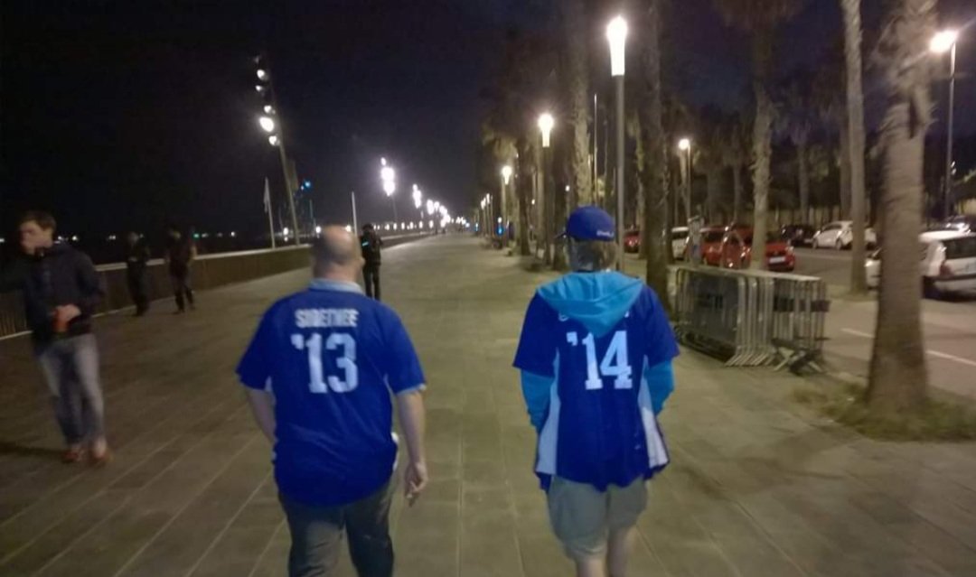 FredrikNilsson_'s tweet image. This evening 6 years ago today in Barcelona, Spain @sidetnee @henrik_jh and I staggered our way home after yet another #MsTechEd party. Thanks again @Begley_D for all the stuff you do 🙏
