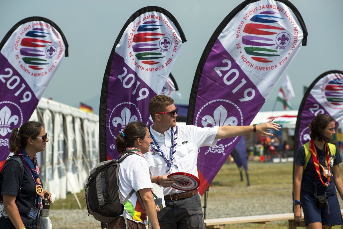 BsaContingent's tweet image. The 24th WSJ Dream Team attended the 23rd World Scout Jamboree.

&quot;We knew we only had one shot to get it right, so we even practiced getting set up for the first selfie of the 24th World Scout Jamboree @2019_wsj ” -Keegan Eatmon
