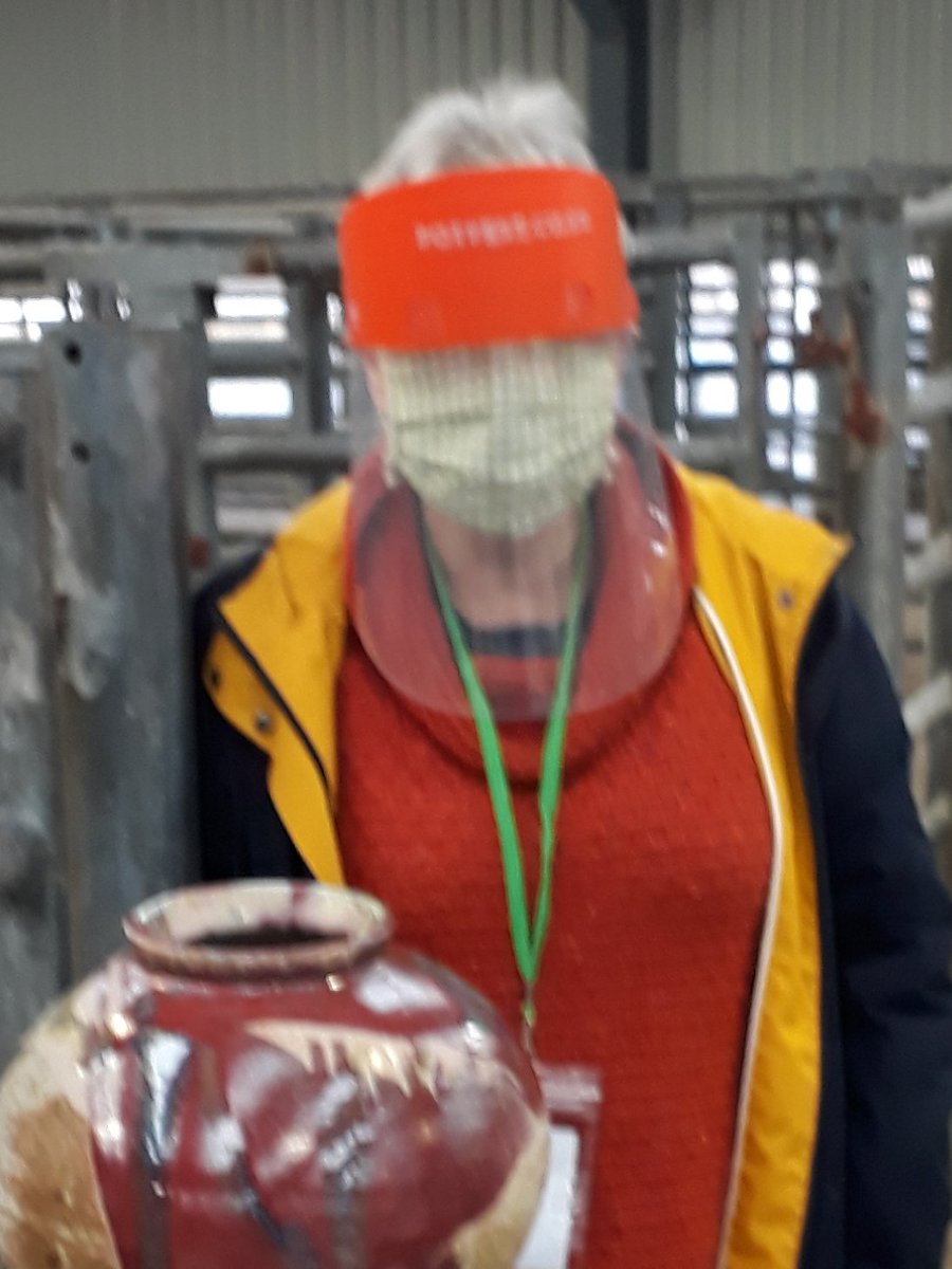 Everyone is safe st Potfest in the Pens this weekend. Penrith, Cumbria. 70 potters and their pots.....What more do you need?
#Potfest. #Penrith. #potters. #northernpottersassociation