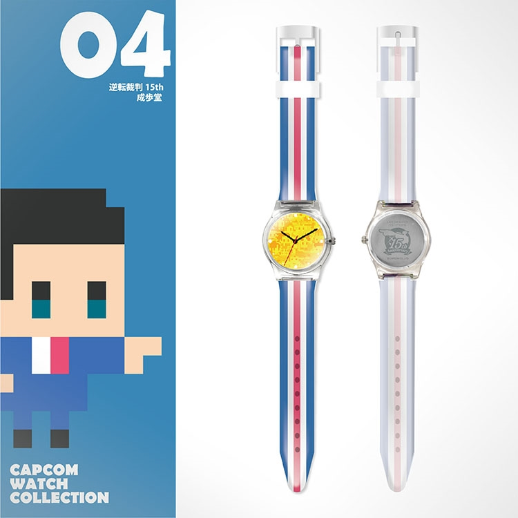 Phoenix and Edgeworth themed,,,, wrist watches-