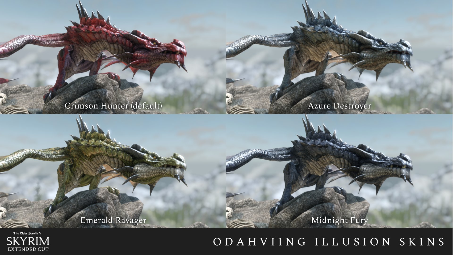 Skyrim Extended Cut on Twitter "While the powerful dragon Odahviing