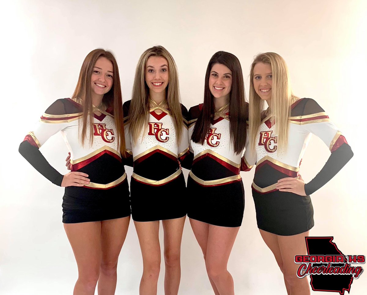 GeorgiaHSCheer's tweet photo. 🚨 New uniforms for Hebron Christian Academy!  We cannot wait to see them on the floor!  😍 🦁 🚨 
#ghsacheer2020 https://t.co/1BRrW6IS53