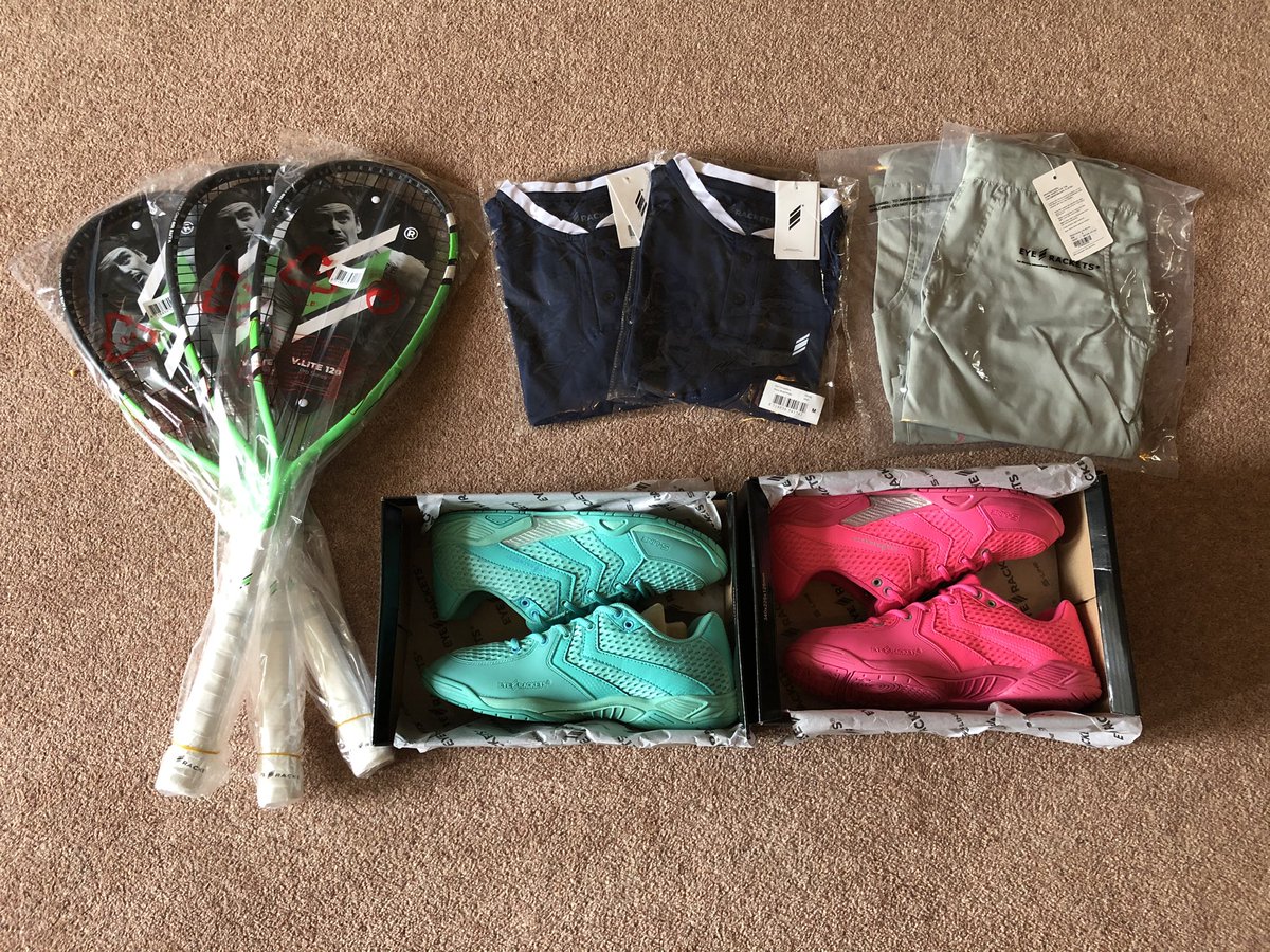 Kyle Penman (@kylepenman05) on Twitter photo Thanks to <a href="/EyeRackets/">Eye Rackets</a> for the new toys that came through the post the other day. Can’t wait to get back to playing full squash from Monday. 😁
<a href="/Scottish_Squash/">Scottish Squash 🏴</a> <a href="/boasportsclub/">Bridge of Allan Sports Club</a> <a href="/WHS_SSOS/">Wallace High PE</a> Thanks to <a href="/EyeRackets/">Eye Rackets</a> for the new toys that came through the post the other day. Can’t wait to get back to playing full squash from Monday. 😁
<a href="/Scottish_Squash/">Scottish Squash 🏴</a> <a href="/boasportsclub/">Bridge of Allan Sports Club</a> <a href="/WHS_SSOS/">Wallace High PE</a>