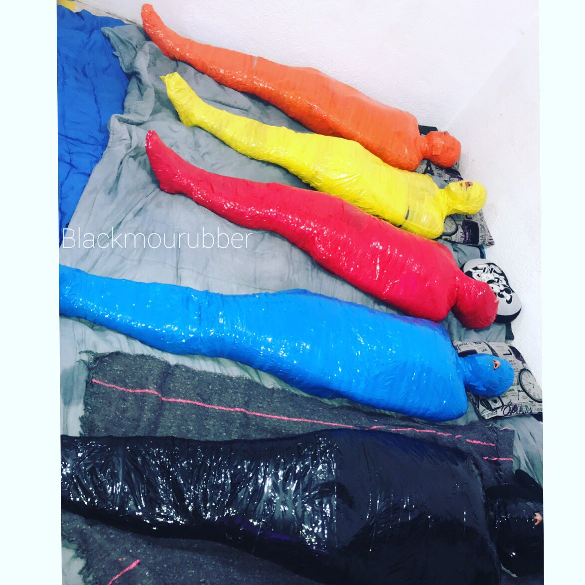 BlackmouRubber on X: It's Bondage Week! @ReconNews I love mummification  t.coigvBTXsFdV  X