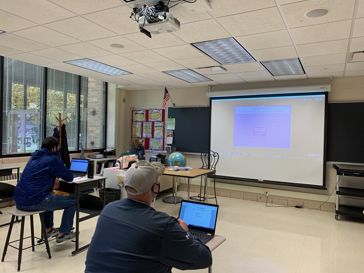 GHSICTeam's tweet photo. Collaboration, Learning, Connecting and Sharing was happening all over the building @GHS_Geneva today in every department! So grateful for chances to engage in ways we haven't been able to do for awhile! #TalksInTen https://t.co/YGRfpamlYb