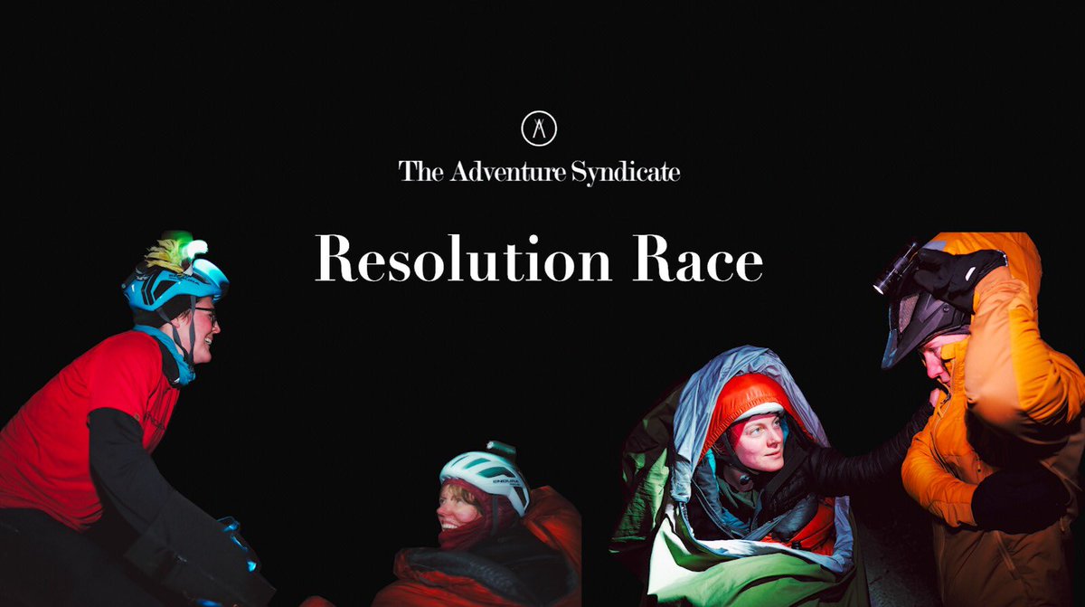 It’s here!! 🍾 Our brand new film #ResolutionRace Four women. Two #cargobikes 1000km. 6 days. All to highlight #climatechange You can pre-order it here theadventuresyndicate.com/resolution-race for the premiere at 7pm on 7th Nov online. Join in our #matchthemiles challenge during the day too 🥳
