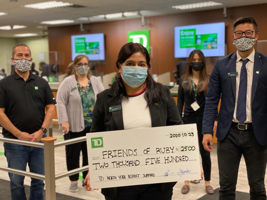 Gabe Alphonso (@alphog_gabe) on Twitter photo TD North York District supporting safe haven and counselling for LGBTQ+ Youth 🏳️🌈. $2,500 #friendsofRuby <a href="/scott_belton/">Scott Belton</a> <a href="/maxleclerc_TD/">Max Leclerc</a> <a href="/FinucciDiana/">Diana Finucci</a> @LemordTD <a href="/ZFarizani/">Zolfa farizani</a> TD North York District supporting safe haven and counselling for LGBTQ+ Youth 🏳️🌈. $2,500 #friendsofRuby <a href="/scott_belton/">Scott Belton</a> <a href="/maxleclerc_TD/">Max Leclerc</a> <a href="/FinucciDiana/">Diana Finucci</a> @LemordTD <a href="/ZFarizani/">Zolfa farizani</a>