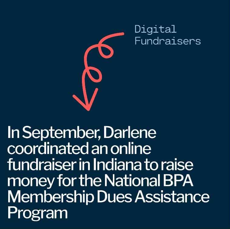 BPAconnect's tweet photo. Today as part of our new #FundraisingFriday initiative we want to shine a spotlight @BPA_Alumni President Darlene Uren. See how Darlene is #GivingPurposetoPotential &amp; helping inspire today’s students - including her daughter who's in BPA - to become tomorrow’s leaders. #bpaallday https://t.co/kx7LkBkM9t