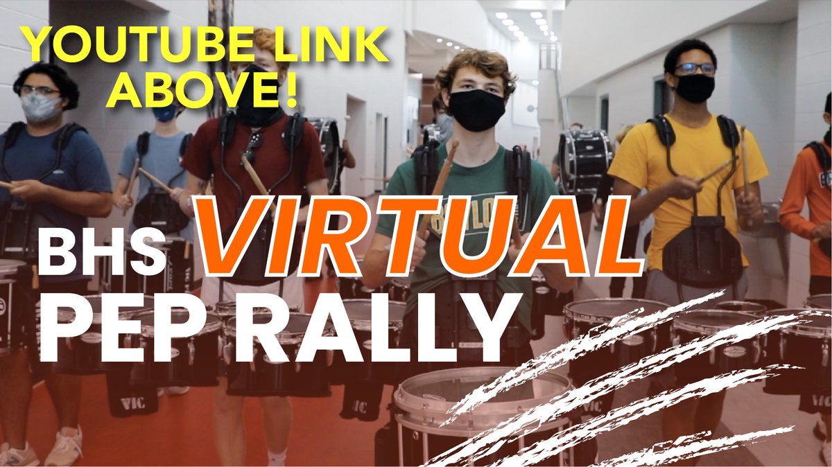 ProductionsBhs's tweet photo. BHS VIRTUAL PEP RALLY IS HERE! 

It was AWESOME creating this video while having my students participate and learn behind the scenes. Hands on training is definitely the best!

VIDEO: https://t.co/eRJc1ZIAIk
Watch in 1080p!

Go BEARS!!! 🐻🔥😎 #bridgelandbest https://t.co/6jXU4PkkTT