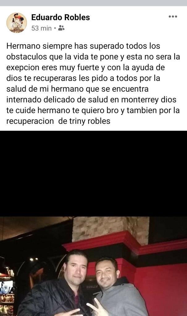HOSPITALIZADOS

Óscar Robles y Trinidad Robles, manager y coach de los <a href="/AlgodonerosGsv/">Algodoneros de Guasave</a>, sr encuentran hospitalizados por #COVID19, así lo reveló en redes sociales el hermano del piloto algodonero.

#LaCasaDelRey
