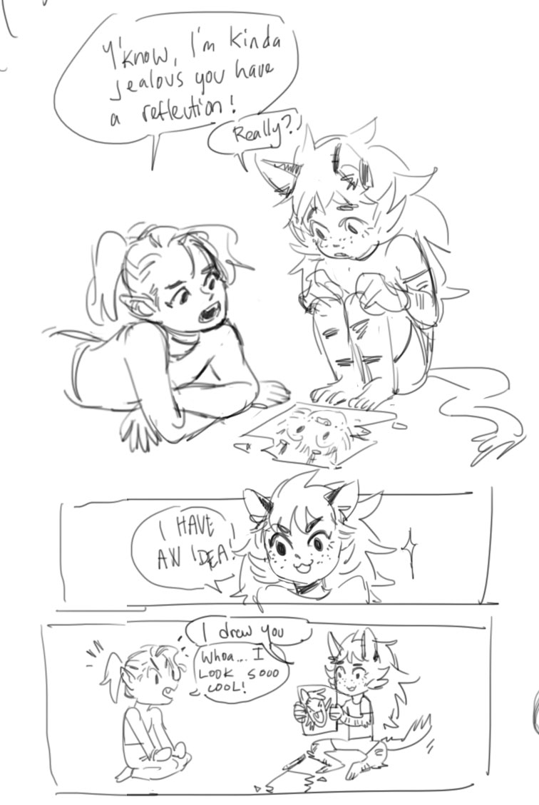 ?i found this supeerrrrrr old corny comic of vampire adora being taken in by the horde which is made of a pack of werewolves 