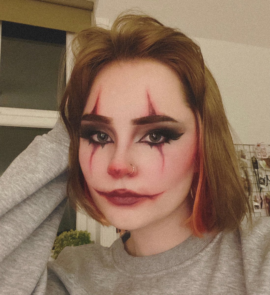 jpnharrygf's tweet image. this is scary to post but i did this tonight ! &amp;lt;3 

#LPCostumeComp #LPMakeUpComp
