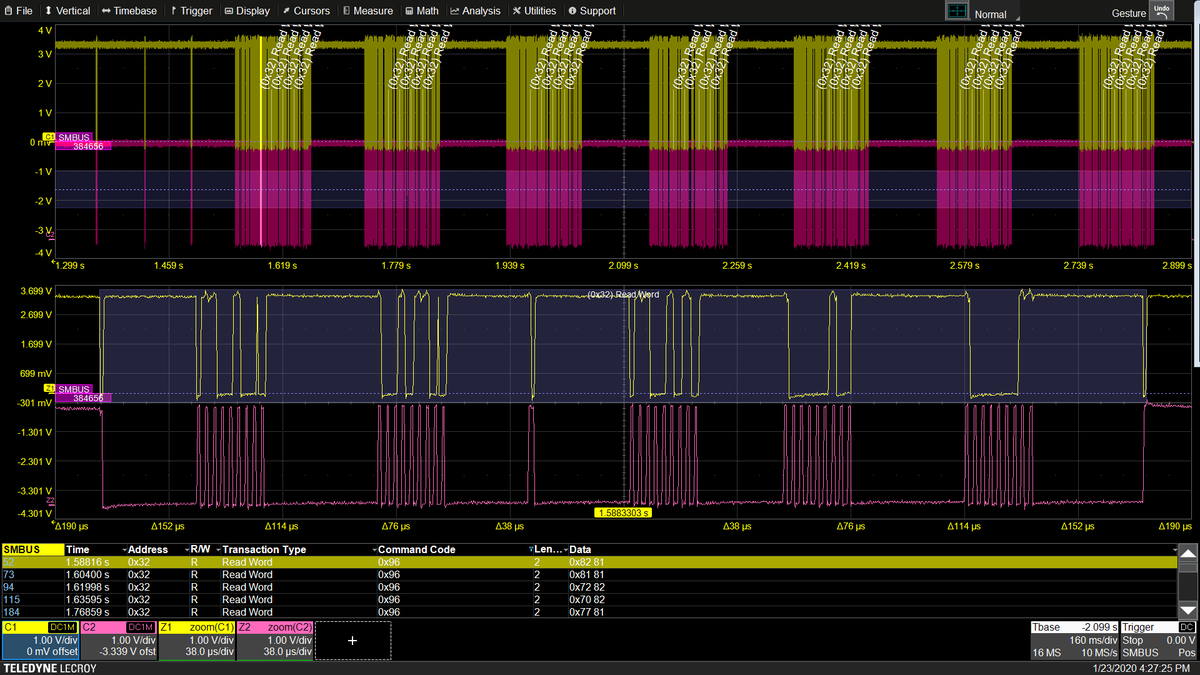 TeledyneLecroy's tweet photo. Our #SMBus #oscilloscope options do more for your #powermanagement debug. Learn more: https://t.co/t3kSVAaghB #teledynelecroy #oscilloscopes #powerintegrity #embeddedsystems #teledynelecroy #teledyne #testequipment https://t.co/Qi7FQWU3pT