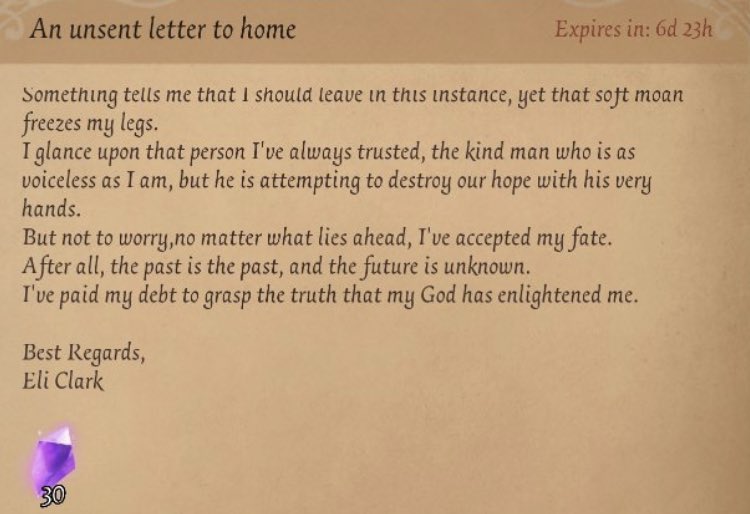 IDV Art References Twitterissä: "Quick note: Seer was the first character  to get a letter. This confirms that everyone else will get a different  letter when their birthday/character day rolls around again." /