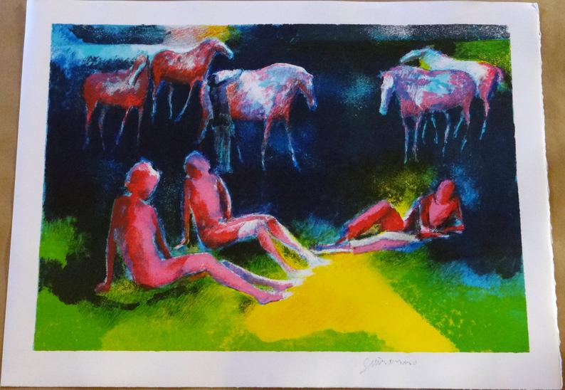 ArtCollectionF1's tweet photo. Paul Guiramand, Lithographie originale, équitation et sport hippique https://t.co/OMhA74BSSd via @Etsy #MarieArtCollection @GFXCoach #lithographies #oeuvres #France @SpxcRTs @SympathyRTs @SGH_RTs @BlazedRTs #Art #decoration #etsyspecialT #blackFriday #wiseshopper #DecorMaison https://t.co/QA0wkA6n2r
