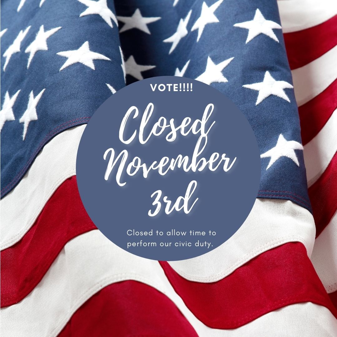 CoreClay's tweet photo. We have extended our opening hours but will be closed Nov. 3rd so we can all perform our civic duty and VOTE! New opening times are as follows:
Mon-Fri 10:00-9:00
Sat 12:00-4:00 (studio only) https://t.co/qHPWUQJmX6
