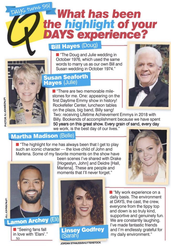 SuperKelli24's tweet image. Matthew Ashford and cast commenting on their highlight of their #Days experience. #Days55