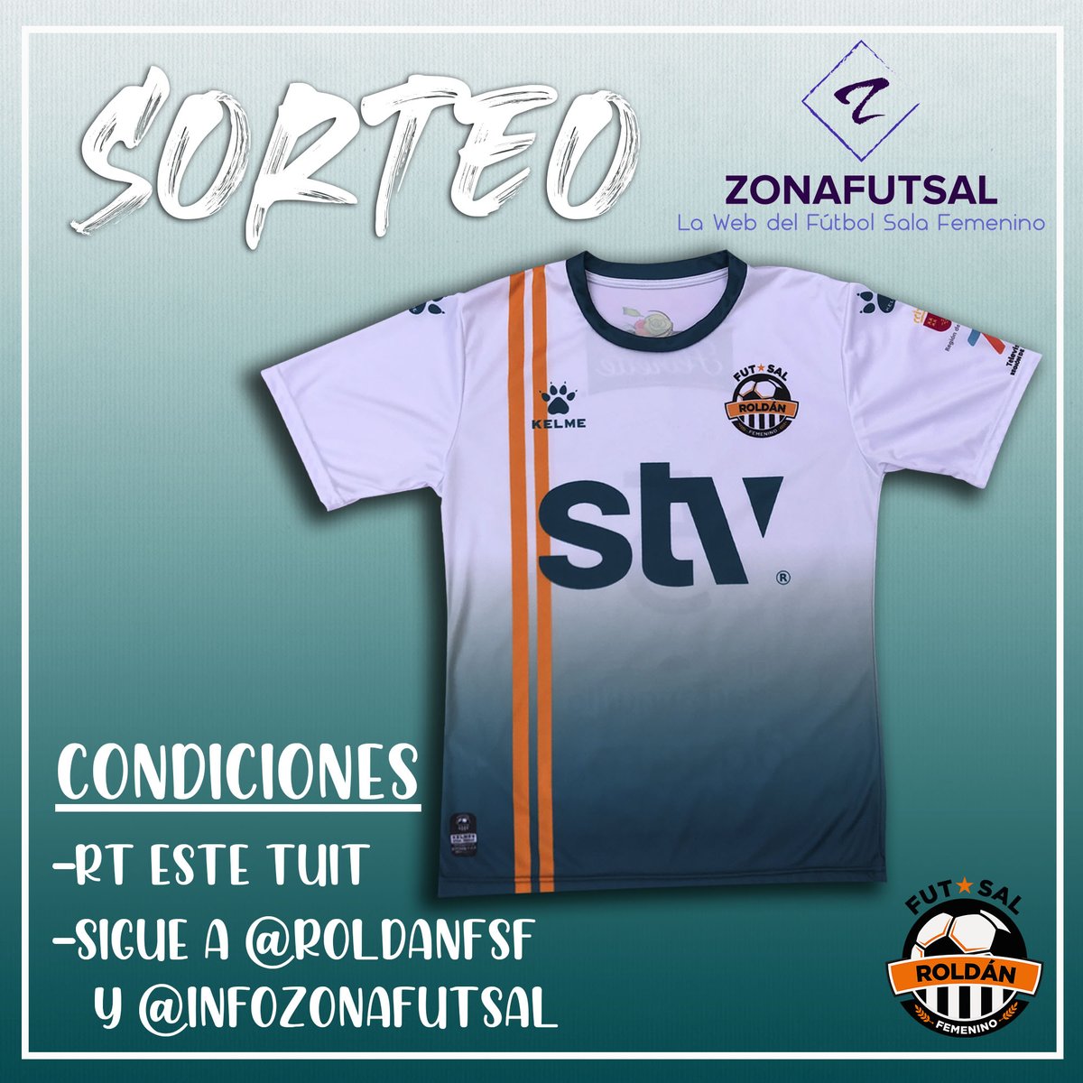 infozonafutsal's tweet photo. 📌Sorteamos Una Espectacular Camiseta de @RoldanFSF como la de la imagen.

📌Inicio: Desde Ya¡¡
📌Finaliza: 23:59 Hr del 02/11/2020

📌Para Participar:

1⃣Sigue a @RoldanFSF 
2⃣Sigue a @infozonafutsal 
3⃣RT este Tweet 

📌Corre¡¡. Ya puedes participar¡¡

https://t.co/TYh2MXxShD https://t.co/m5HuXPQkKM