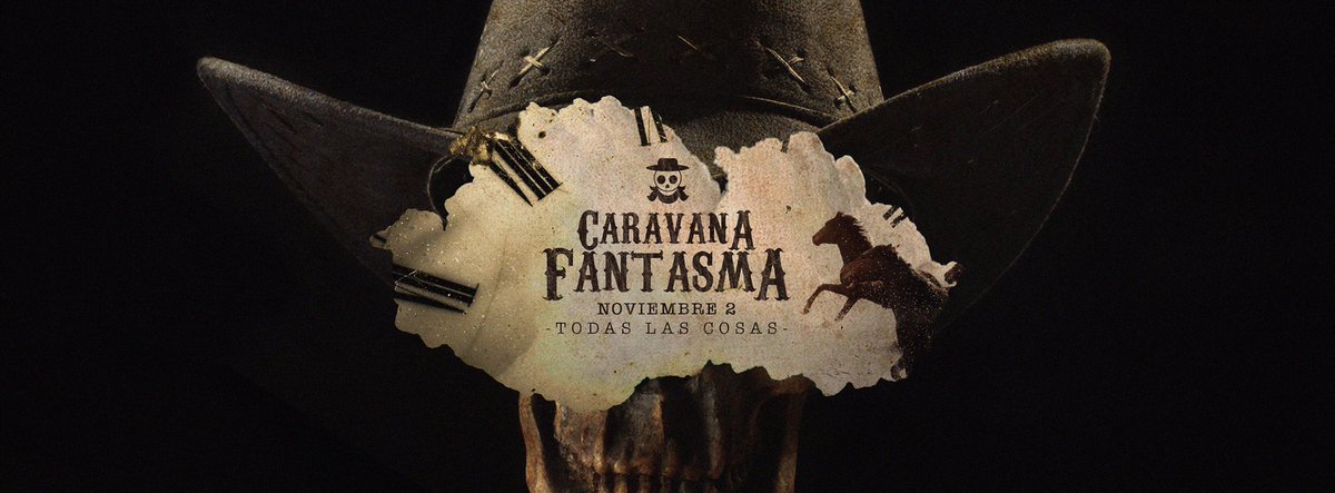 Este #diademuertos “Todas las cosas...que me recuerdan a ti.” 

#SoyCaravanaFan #Indie #Folk #Western #CaravanaFantasma