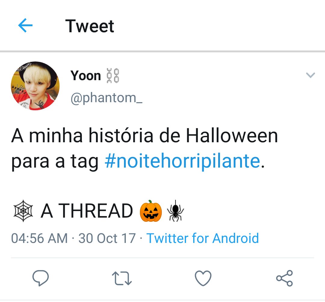 infires2min's tweet photo. Yoonmin | Halloween au

Para ganhar ingressos da festa de Halloween, Yoongi decide contar a história da fatídica noite em que beijou o seu ex vizinho.

Jimin, ao ver sua história sendo exposta no twitter, decide retribuir o susto que levou na noite em que deu seu primeiro beijo. https://t.co/QNJErO7ew5