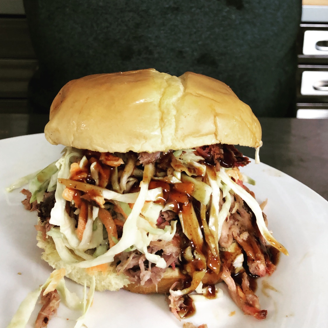 Smoked pork butt!
Thats what’s up!