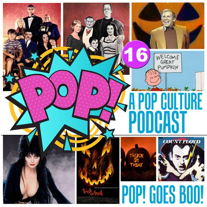 POPSTAFFTWEETS's tweet photo. POP! #16 "POP!" goes HALLOWEEN!
Podfather Ken Mills, Courtney Cronin Dold, Tim Powers and The Button Queen herself Christine Carlson Wolfe, We talk Halloween, Candy, TV &amp; cool spooky tunes. @PodKISSt @Zilchcast @nightwingken 
https://t.co/oZJIAWWZNx https://t.co/gmhnkla24r