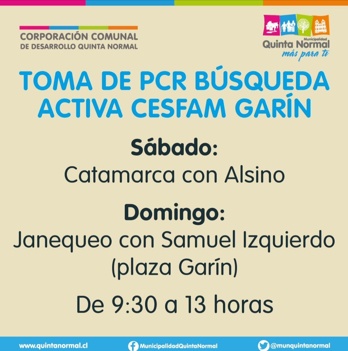 Municipalidad de Quinta Normal tweet media